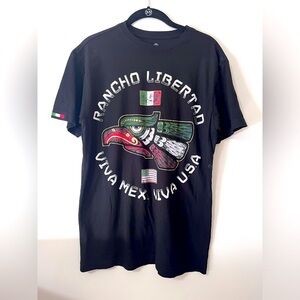 FREEDOM RANCH/RANCHO LIBERTAD Unisex T-Shirt. Graphic Tee Adult Sz M NWOT